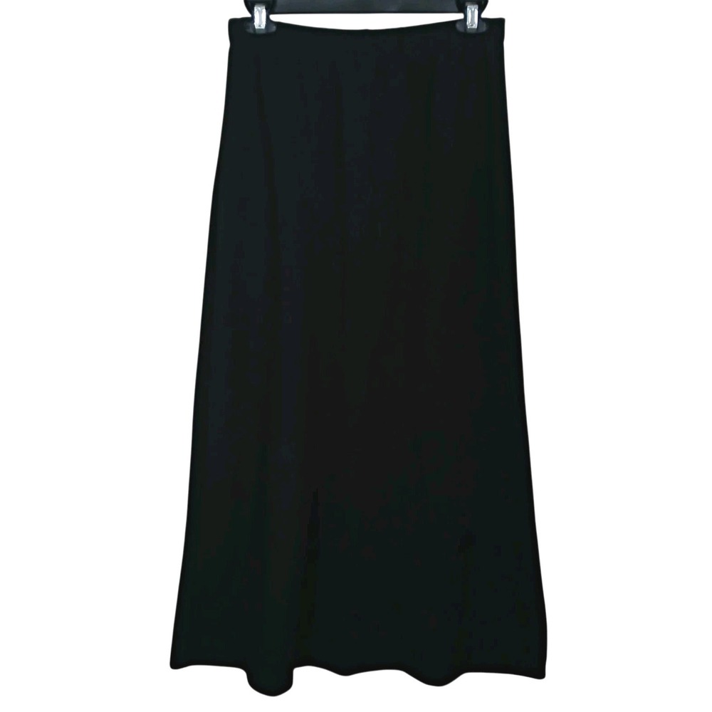 EDDIE BAUER Women's A-Line Maxi Skirt Small Long Casual Travel Gorpcore Black